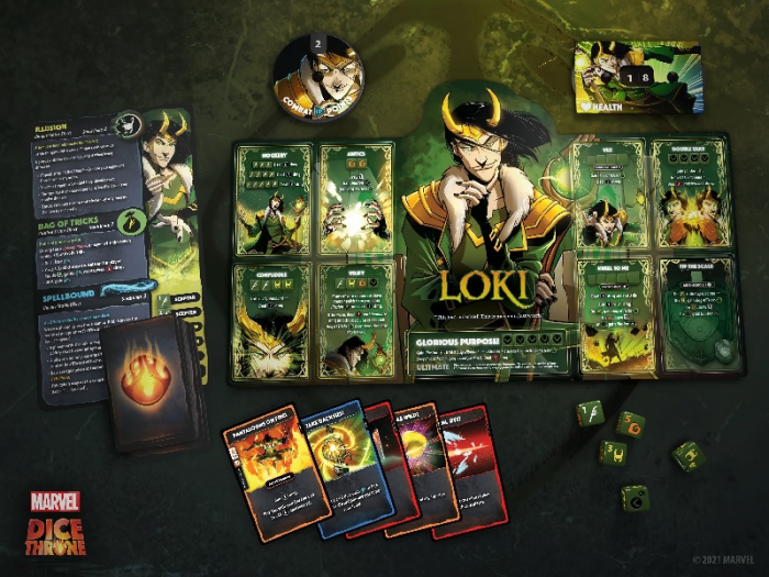 Dice Throne Marvel 4-Hero: Box - Scarlet Witch vs Thor vs Loki vs Spider-Man - EN [3]