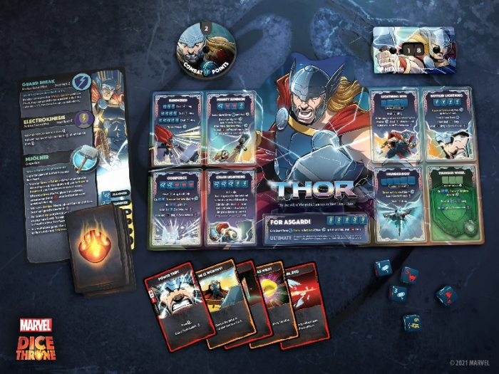 Dice Throne Marvel 4-Hero: Box - Scarlet Witch vs Thor vs Loki vs Spider-Man - EN [5]