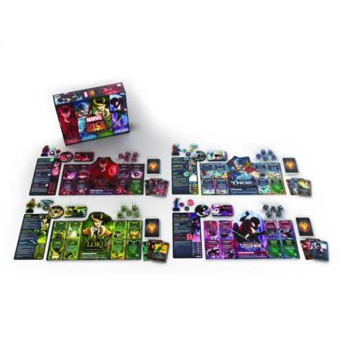 Dice Throne Marvel 4-Hero: Box - Scarlet Witch vs Thor vs Loki vs Spider-Man - EN [2]