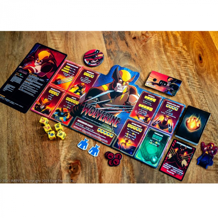 Dice Throne Marvel X-Men: Box 1 - Wolverine vs Storm vs Psylocke vs Iceman - EN [4]