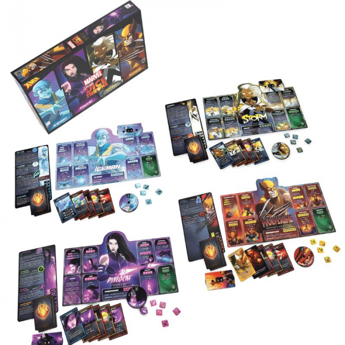 Dice Throne Marvel X-Men: Box 1 - Wolverine vs Storm vs Psylocke vs Iceman - EN [2]