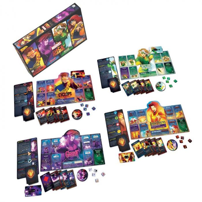 Dice Throne Marvel X-Men: Box 2 - Cyclops vs Gambit vs Rogue vs Jean Grey - EN [4]