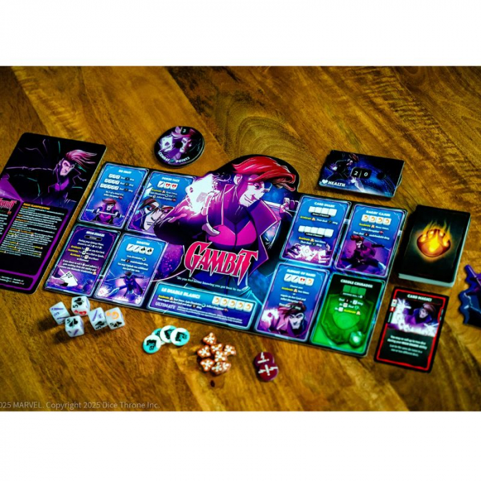 Dice Throne Marvel X-Men: Box 2 - Cyclops vs Gambit vs Rogue vs Jean Grey - EN [3]