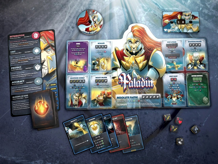Dice Throne Season One Rerolled: Box 2 - Monk vs Paladin - EN [2]