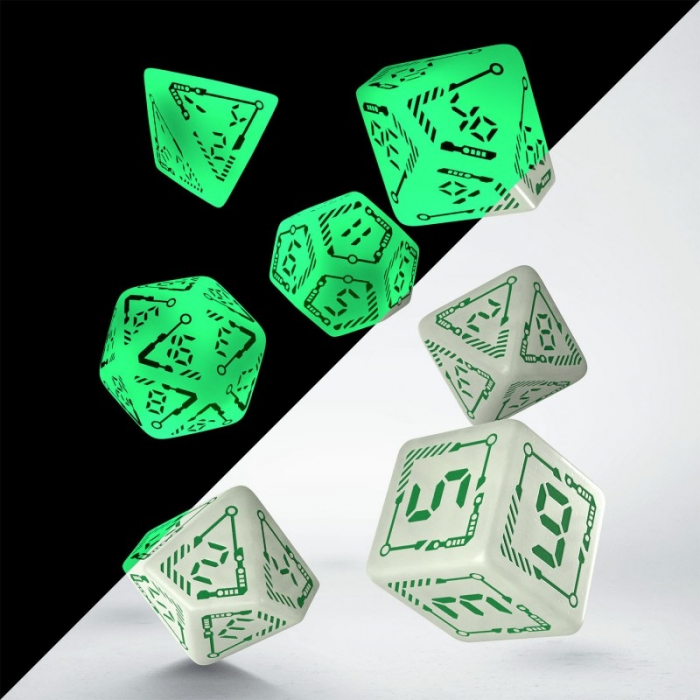 Digital Glowing Dice Set (7) [2]