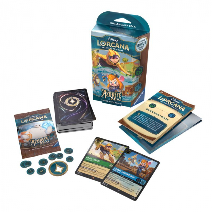 Disney Lorcana TCG - Azurite Sea Starter Deck - Go Go Tomago & Gadget Hackwrench - EN [2]
