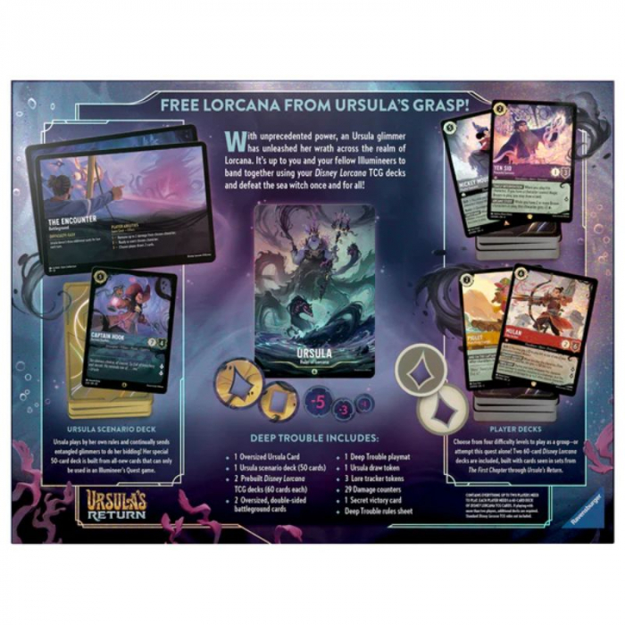 Disney Lorcana TCG - Defeat the Sea Witch: Illumineer's Quest - Deep Trouble - EN [6]