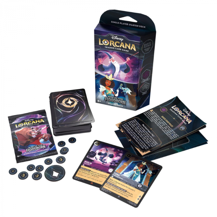 Disney Lorcana TCG - Rise of the Floodborn Starter Deck - Merlin and Tiana - EN [2]