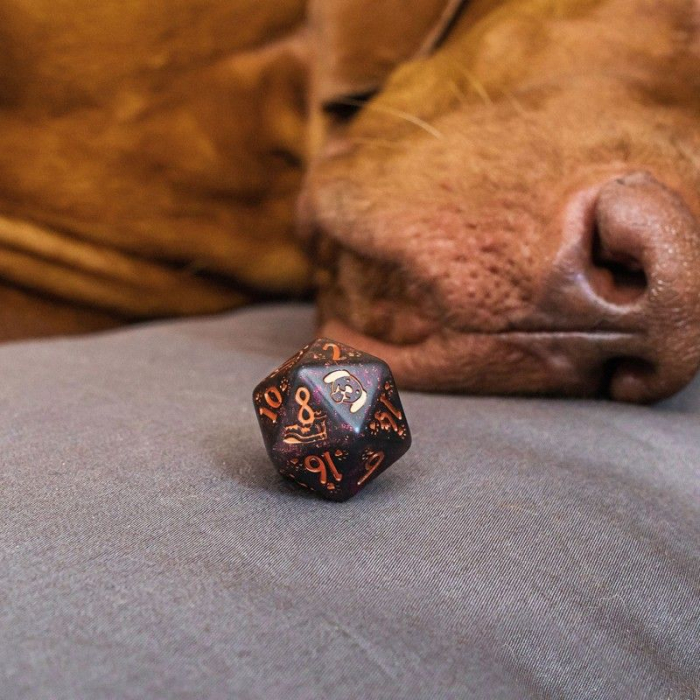 Dogs Modern Dice Set - Luna [5]