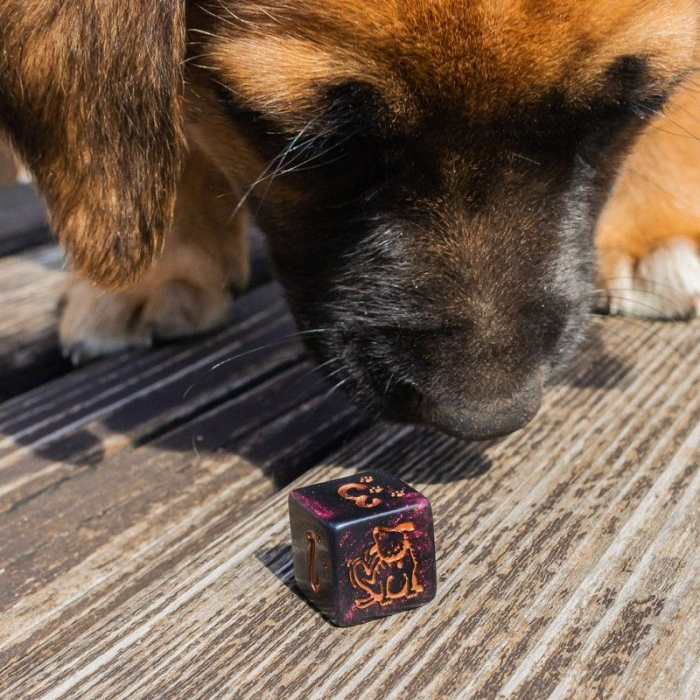 Dogs Modern Dice Set - Luna [6]