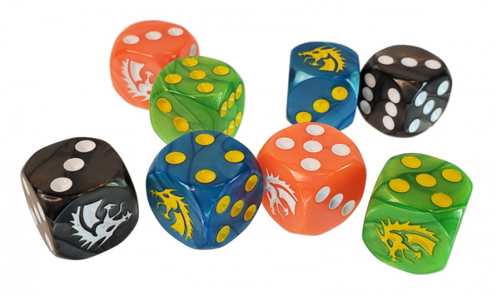 Dragon D6 Dice Set [2]