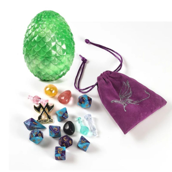 Dragon's Hoard RPG Mystery Loot Egg (Dice Set + Accessories) [3]