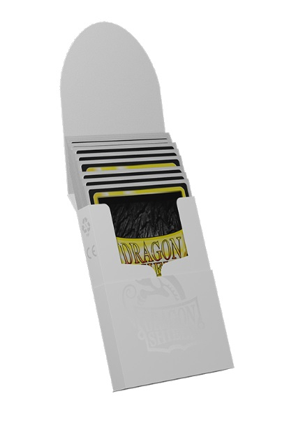 Dragon Shield Cube Shell - Ashen White 15+ (8 buc) [3]
