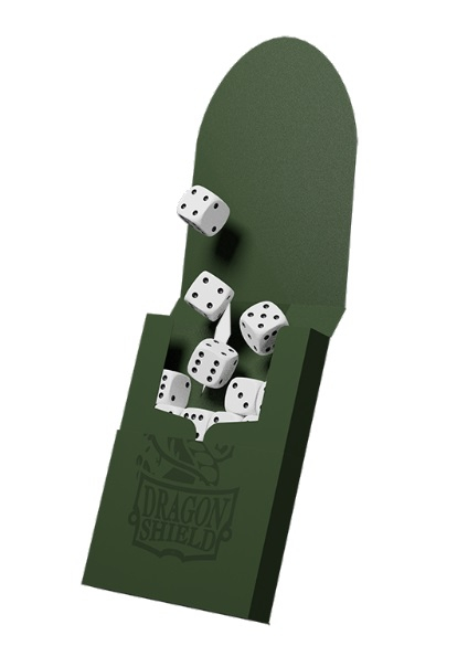 Dragon Shield Cube Shell - Forest Green 15+ (8 buc) [4]