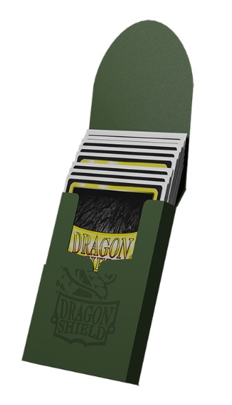Dragon Shield Cube Shell - Forest Green 15+ (8 buc) [3]
