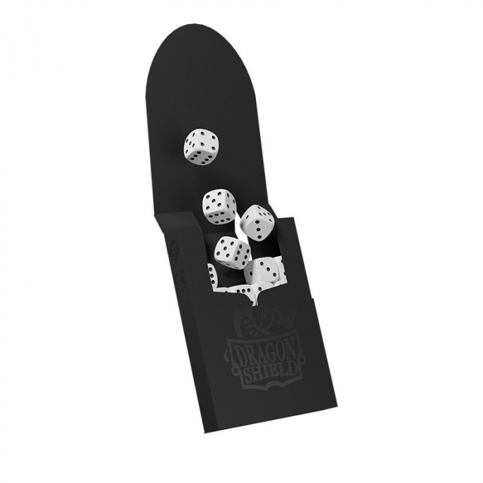 Dragon Shield Cube Shell - Shadow Black 15+ (8 buc) [4]