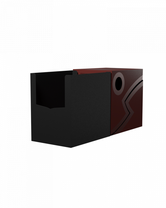 Dragon Shield Double Shell - Blood Red/Black [2]