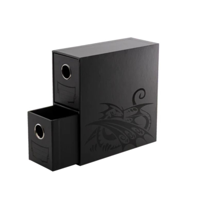 Dragon Shield Fortress Card Drawers 2 - Vertical - Black [3]