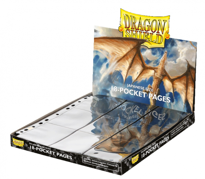 Dragon Shield Japanese size 18-pocket pages (50 Pages) [3]