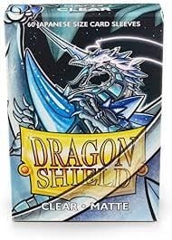 Dragon Shield Japanese Sleeves - Matte Clear 59x86mm (60 buc) [2]