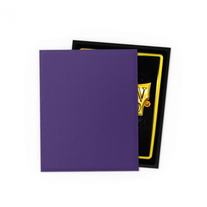 Dragon Shield Japanese Sleeves - Matte Metallic Purple/Soul 59x86mm (60 buc) [2]