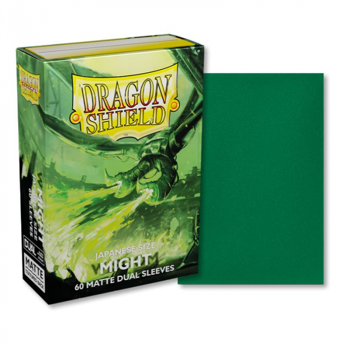 Dragon Shield Japanese Sleeves - Matte Might 59x86mm (60 buc) [2]