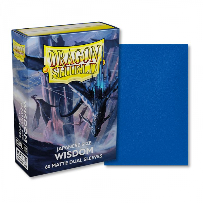 Dragon Shield Japanese Sleeves - Matte Wisdom 59x86mm (60 buc) [2]