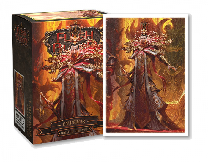 Dragon Shield Matte Art Sleeves - Flesh and Blood: Emperor 63x88mm (100 buc) [2]