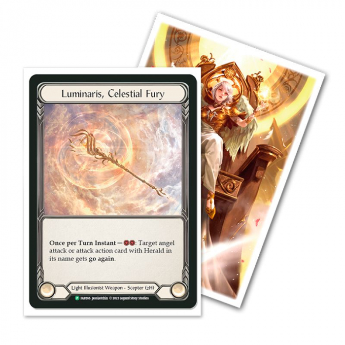 Dragon Shield Matte Art Sleeves - Flesh and Blood: Prism Advent of Thrones 63x88mm (100 buc) [4]