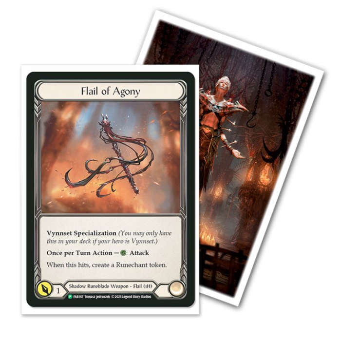Dragon Shield Matte Art Sleeves - Flesh and Blood: Vynnset 63x88mm (100 buc) [3]