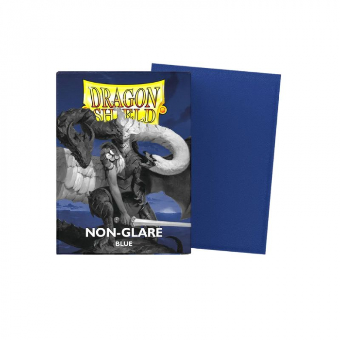 Dragon Shield Standard Sleeves - Matte Non-Glare Blue 63x88mm (100 buc) [1]
