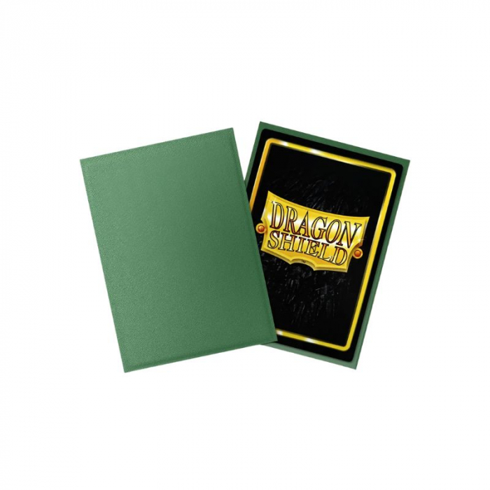 Dragon Shield Standard Sleeves - Matte Non-Glare Forest Green 63x88mm (100 buc) [2]
