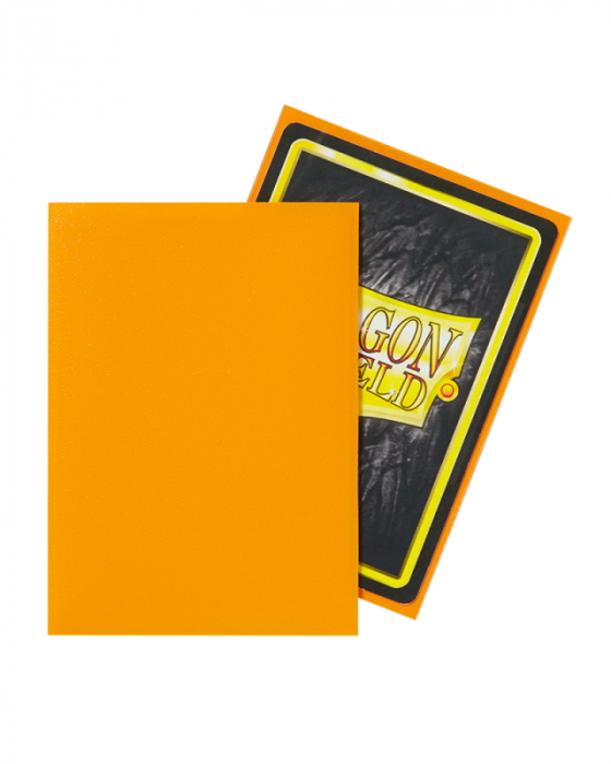 Dragon Shield Standard Sleeves - Matte Orange 63.5x88.9mm (100 buc) [2]