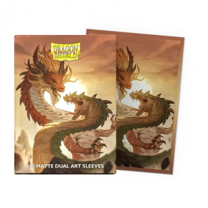 Dragon Shield Standard Art Sleeves - Matte Dual - Wood Snake 2025 63x88mm (100 buc) [3]