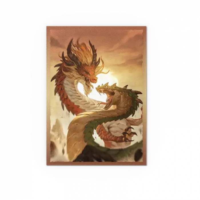 Dragon Shield Standard Art Sleeves - Matte Dual - Wood Snake 2025 63x88mm (100 buc) [2]