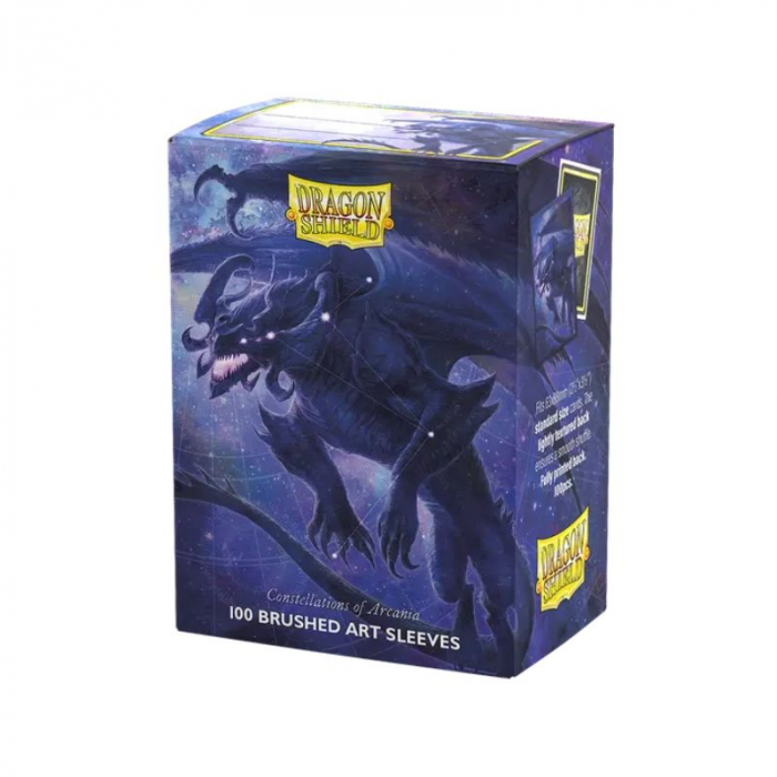 Dragon Shield Standard Brushed Art Sleeves - Constellations Signoir 63x88mm (100 buc) [2]