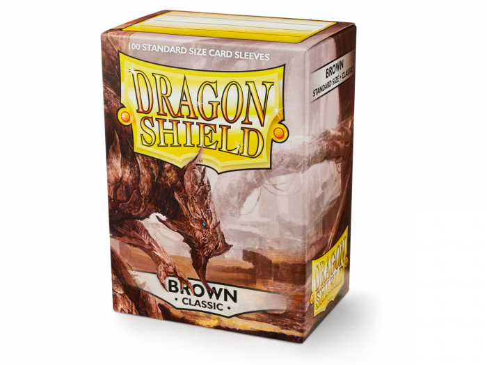 Standard Sleeves: Brown 63x88mm (100 buc) - Dragon Shield [1]