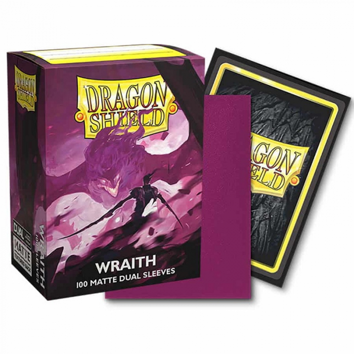 Dragon Shield Standard Sleeves - Dual Matte Alaric, Chaos Wraith 63.5x88.9mm (100 Sleeves) [2]