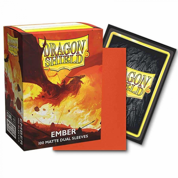 Dragon Shield Standard Sleeves - Dual Matte Ember Alaric, Revolution Kindler 63.5x88.9mm (100 Sleeves) [2]