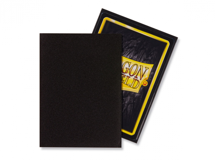 Standard Sleeves: Matte Black 63x88mm (100 buc) - Dragon Shield [2]