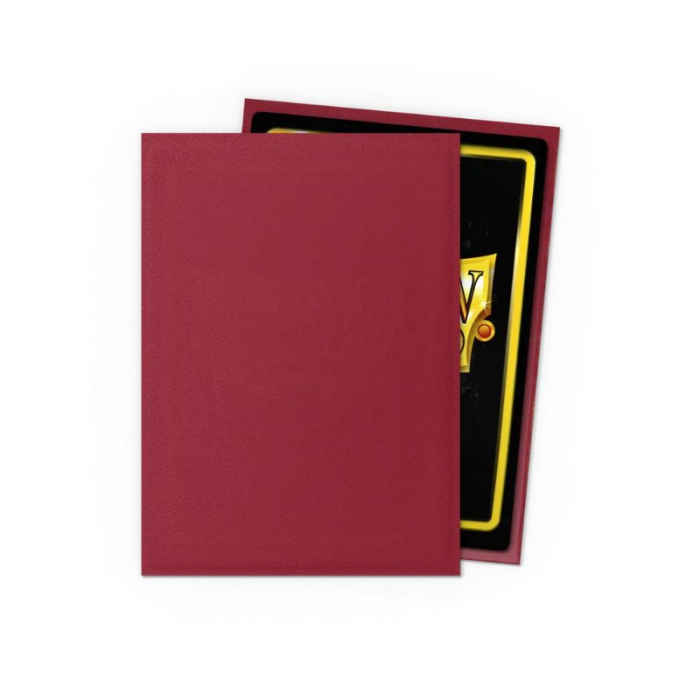Dragon Shield Standard  Sleeves - Matte Blood Red 63x88mm (100 buc) [2]