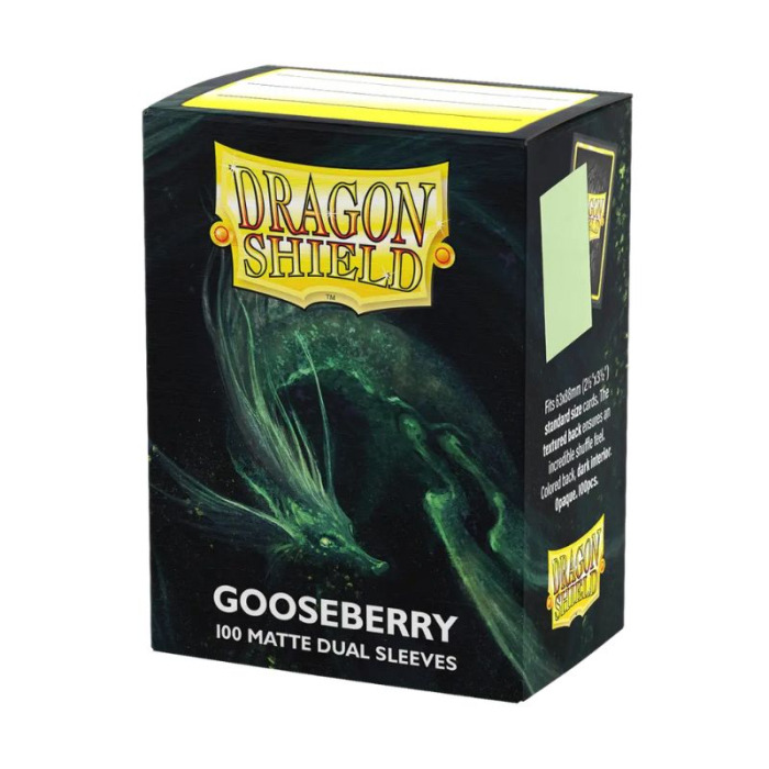Dragon Shield Standard Sleeves - Matte Dual Gooseberry 63x88mm (100 buc) [1]