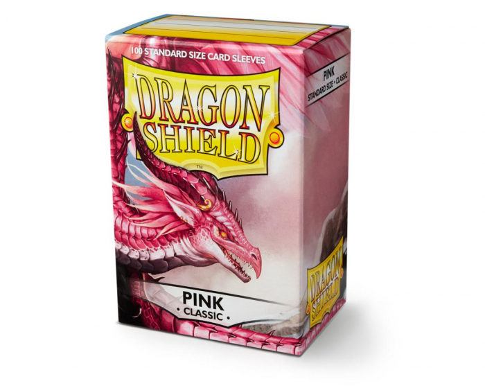 Standard Sleeves: Pink 63x88mm (100 buc) - Dragon Shield [1]
