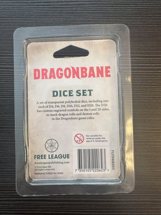 Dragonbane RPG - Dice Set (6 dice) - (cutie usor deteriorata) [3]