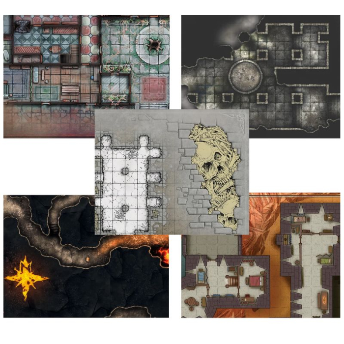 Dungeon Master's Guide: Premium Map Collection - EN [4]
