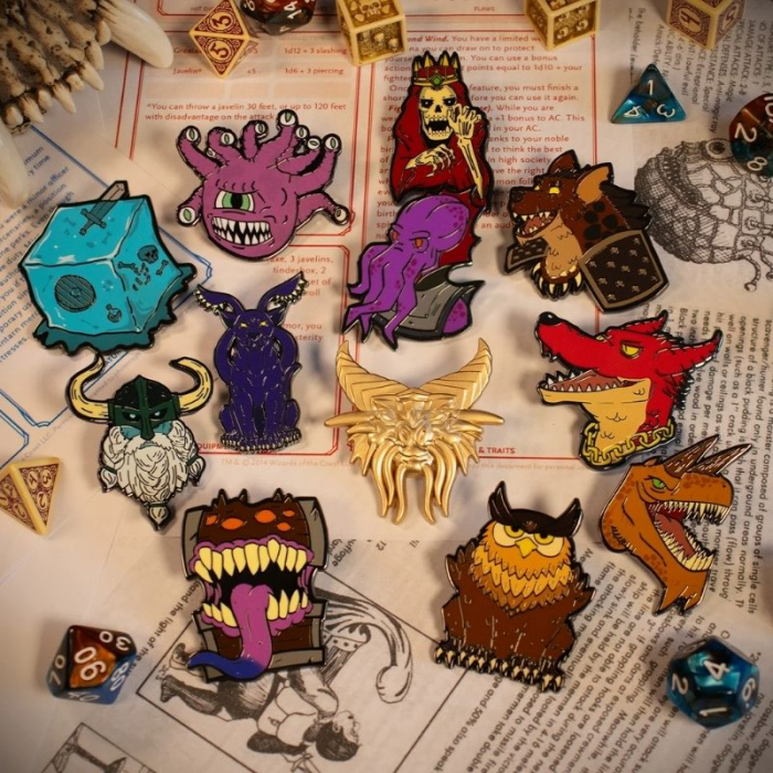 Dungeons & Dragons 50th Anniversary Mystery Pin Badge [2]