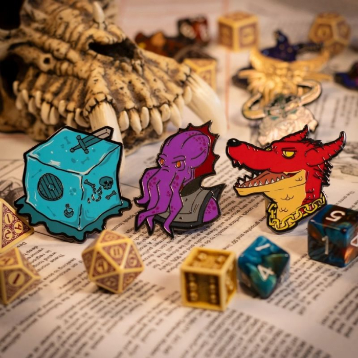 Dungeons & Dragons 50th Anniversary Mystery Pin Badge [3]