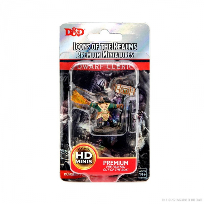 Dwarf Cleric Male D&D Icons of the Realms Premium Figures [2]