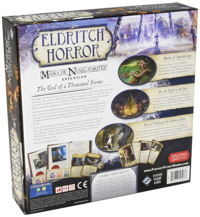 Eldritch Horror: Masks of Nyarlathotep Expansion (Extensie) - EN [5]