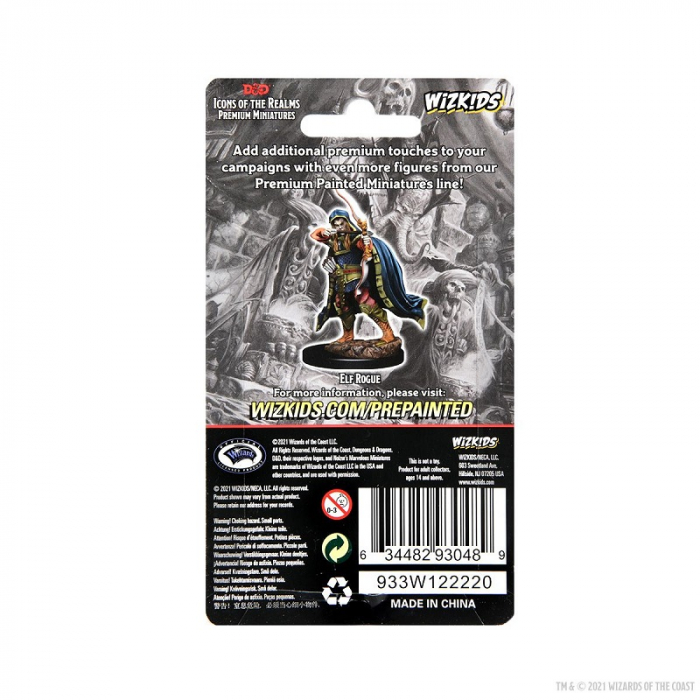 Elf Rogue Male D&D Icons of the Realms Premium Figures [3]